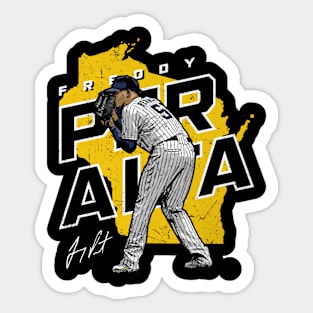 freddy peralta player map Sticker